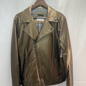 Calvin Klein Metallic Gold Men's Jacket